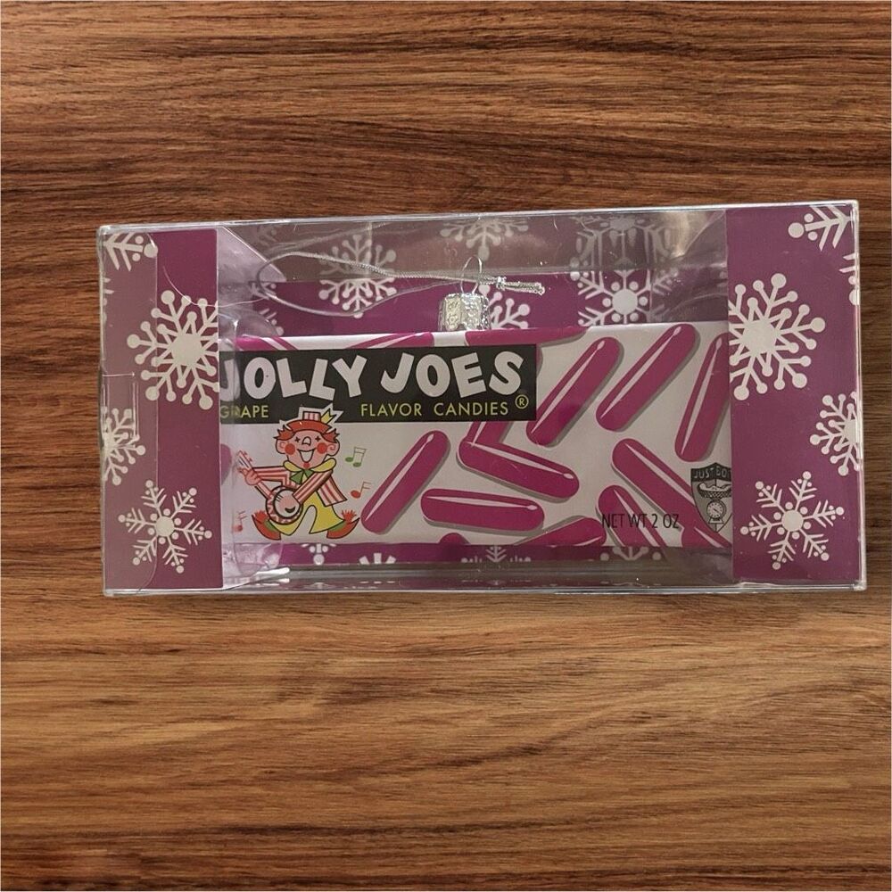 Mike and Ike Jolly Joes Retro Christmas Ornament